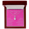 Happy Valentine's Day My Love Poem With Necklace, Wife Gift, Girlfriend Gift, Lover Gift, Soulmate Necklace, Love...