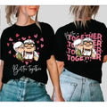 Happy Valentine's Day, Cartoon Valentine, His and Hers, Wife and Husband, Up Movie, Couple Matching Shirt, Family...