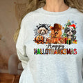 Happy hallothanksmas dog   Crewneck Sweatshirt T-Shirts, Hoodie | GrindPrints.com