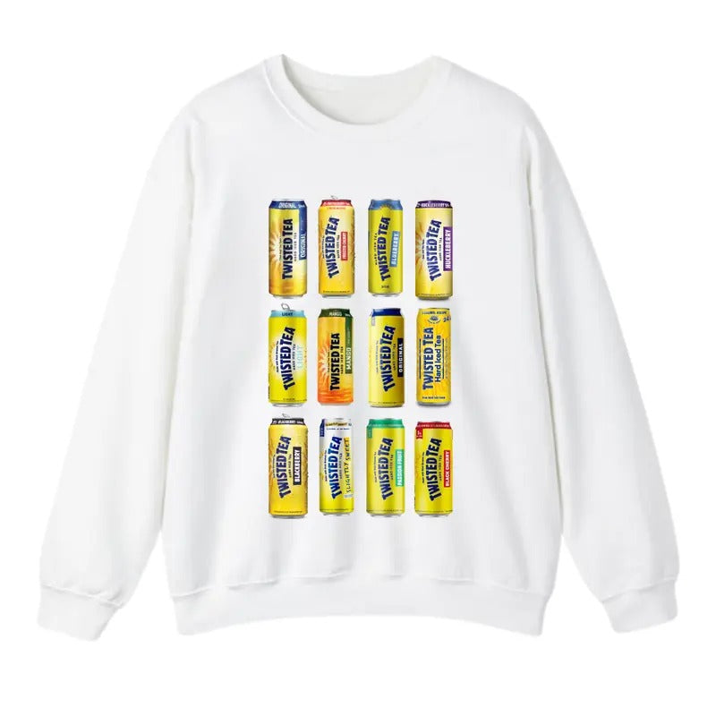 Hard Iced Tea Sweatshirt, Twisted Tea Lovers, Energy Drink, For Women T-Shirts, Hoodie | GrindPrints.com