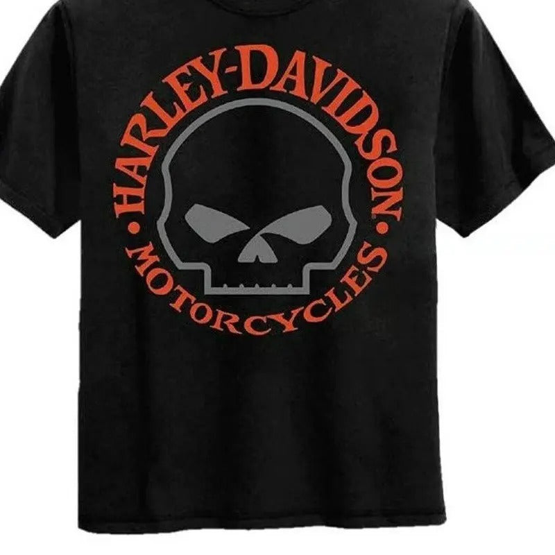 Harly-davidon Big Boys' Willie G Skull Short Unisex T-Shirt Size S-4XL, shirt trend Hoodie, Sweatshirt | GrindPrints.com