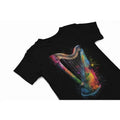Harp Colourful Graffiti Music Instrument Shirt Music Music Harpist Made USA T-Shirts, Hoodie, Sweatshirt