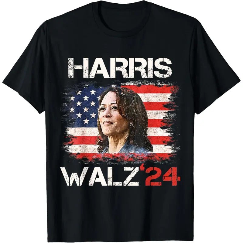 Harris Tim Walz Waltz T-Shirt made in usa Hoodie, Sweatshirt | GrindPrints.com