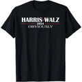 Harris Waltz 2024 Obviously Kamala Harris Tim Walz 2024 T-Shirt made in usa Hoodie, Sweatshirt | GrindPrints.com