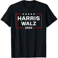 Harris Waltz 2024 Walz T-Shirt made in usa Hoodie, Sweatshirt | GrindPrints.com