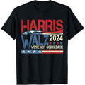 Harris Walz 2024 Kamala Harris 2024 Tim Walz 2024 USA Flag T-Shirt made in usa Hoodie, Sweatshirt | GrindPrints.com