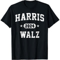 Harris Walz 2024 Vintage Team T-Shirt made in usa Hoodie, Sweatshirt | GrindPrints.com