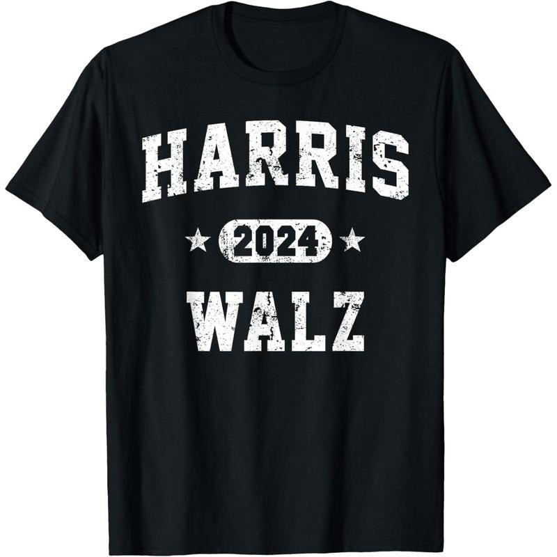 Harris Walz 2024 Vintage Team T-Shirt made in usa Hoodie, Sweatshirt | GrindPrints.com