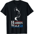 Harris Walz Waltz 2024 President Election Funny Cat Ladies T-Shirt made in usa Hoodie, Sweatshirt | GrindPrints.com