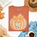 Harvest Floral Pumpkin Comfort Colors T-Shirt 'NLB' Hoodie, Sweatshirt | GrindPrints.com