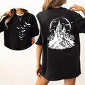 Haunted House Halloween Shirt, Halloween Party Bats Shirt, Spooky Season Tshirts, Vintage Halloween Tshirt Trendy, Unisex...
