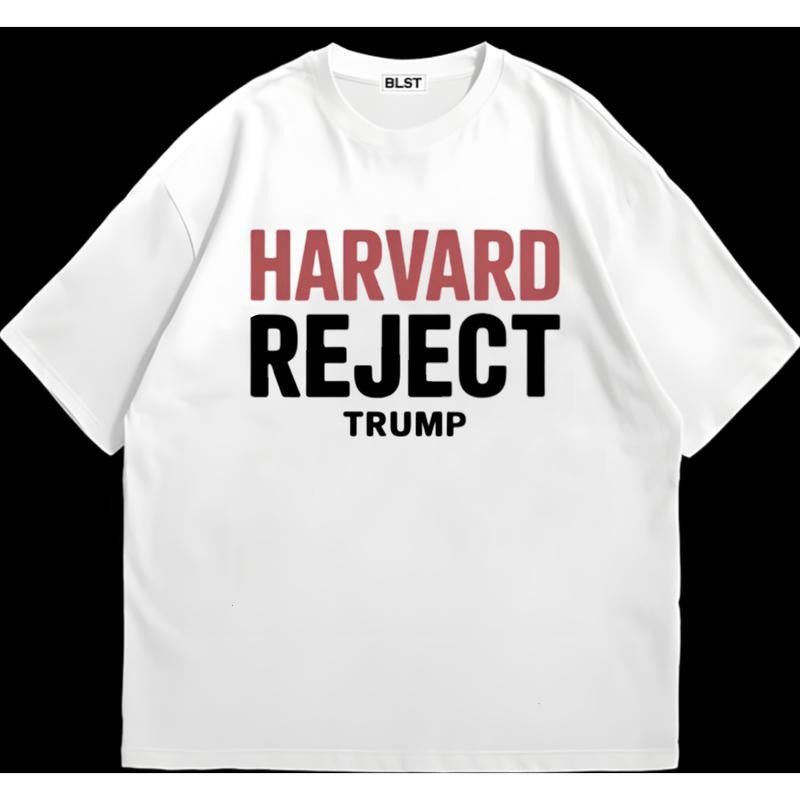 Havard Reject Trumpp T-Shirt Customizable Graphic Bold Style for Streetwear Lovers Hoodie, Sweatshirt | GrindPrints.com