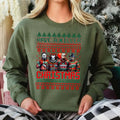 Have A Killer Christmas Sweatshirt, Merry Creepmas Killers Horror Friends Unisex Tee Hoodie | GrindPrints.com