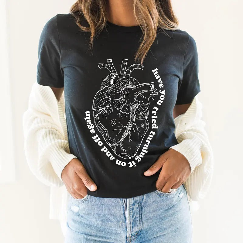 Have You Tired Heart Anatomy Sweatshirt, Cardiac Surgeon Hoodie, Cardiology Nurse Shirt, CVICU Sweater, Medical Fabric...