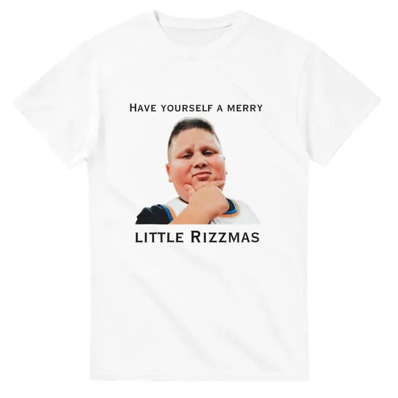 Have yourself a merry little Rizzmas - Rizzler T-shirt - Funny T-shirt Hoodie, Sweatshirt | GrindPrints.com