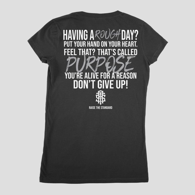 Having A Rough Day? Women's V-neck T-Shirts, Hoodie, Sweatshirt | GrindPrints.com