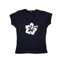 Hawaiian Flower Baby Tee, Goth Short Sleeve Emo Girls Tops, Y2k Top Women Streetwear, Emo Scene 2000s Clothes, Women...