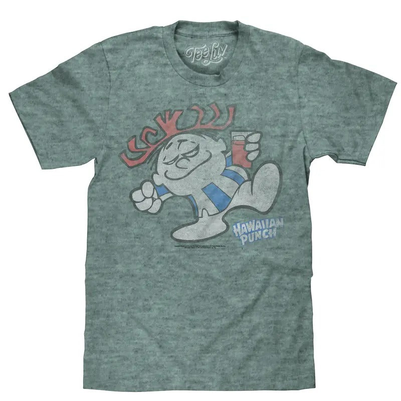 Hawaiian Punch Big & Tall T-Shirt - Teal graphic tee Hoodie, Sweatshirt | GrindPrints.com