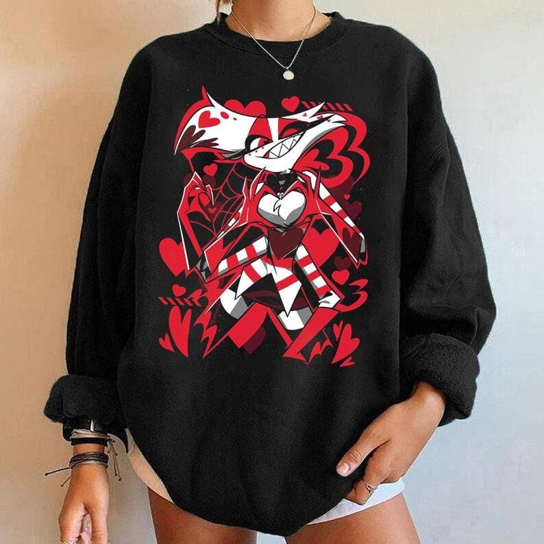 Hazbin Hotel Angel Dust  Hazbin Hotel Characters Sweatshirt T-Shirts, Hoodie | GrindPrints.com