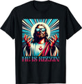 He Is Rizzin Happy Easter Day Jesus Is Risen Men Women Kid T-Shirt Unisex Tee Hoodie, Sweatshirt | GrindPrints.com