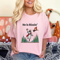 He Is Risen Funny Easter Shirt Jesus Playing Basketball Retro Y2K Christian Weirdcore That Go Hard T-Shirts, Hoodie, Sweatshirt