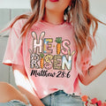He is Risen Glitter DTF Transfers - THIS IS NOT A SHIRT Hoodie, Sweatshirt | GrindPrints.com