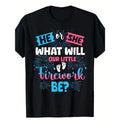 He or She What Will Our Little Firework Be Gender Reveal T-Shirt Made in USA Hoodie, Sweatshirt | GrindPrints.com