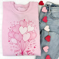 Heart Balloons Gildan Sweatshirt T-Shirts, Hoodie | GrindPrints.com