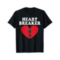 Heart Breaker" Funny Valentine's Day T-Shirt for Men