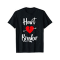 Heart Breaker" Funny Valentine's Day T-Shirt for Men