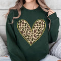 Heart Valentine's Day Camoflage Sweatshirt, Camo Hunting Valentine Heart Gift, Camo Wife, Camo Mom Shirt Hoodie