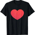 Heart Valentines Day Shirt - Graphic Novelty Love Heart T-Shirt Hoodie, Sweatshirt | GrindPrints.com