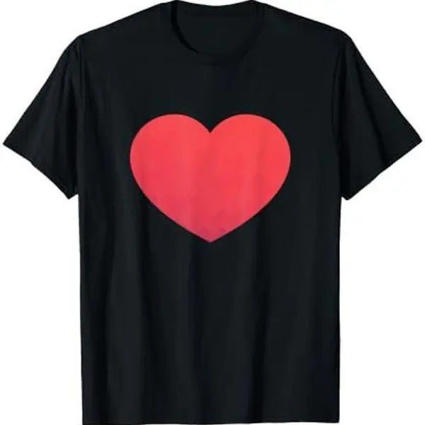 Heart Valentines Day Shirt - Graphic Novelty Love Heart T-Shirt Hoodie, Sweatshirt | GrindPrints.com
