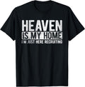 Heaven Is My Home Christian Religious Jesus T-Shirt | Unisex Cotton Tee, Short Sleeve, Crewneck, Size S-5XL Hoodie,...