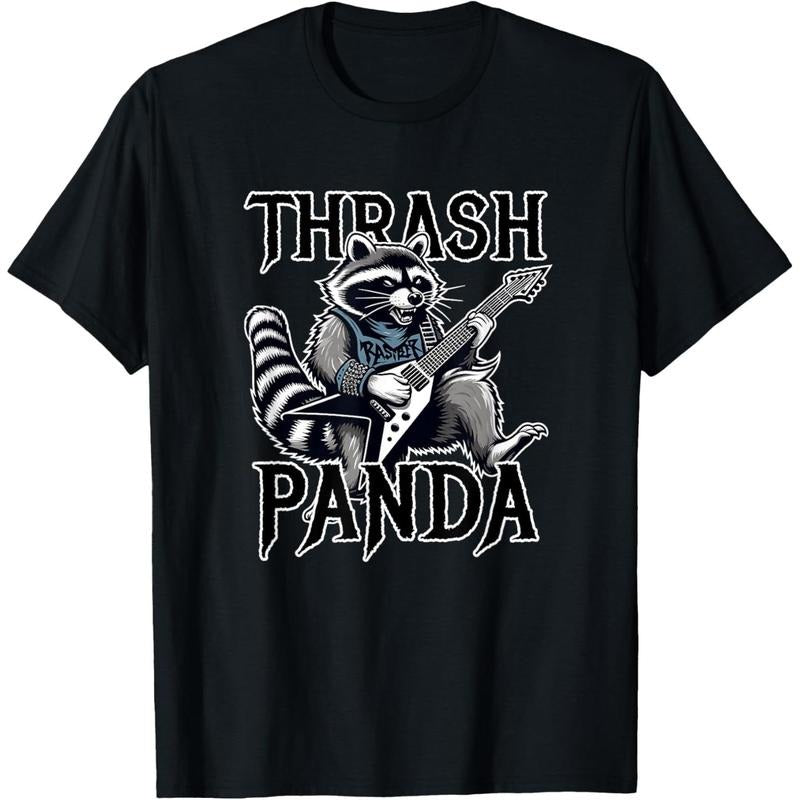 Heavy Metal Rock Raccoon funny trash panda T-Shirt made in us Hoodie, Sweatshirt | GrindPrints.com