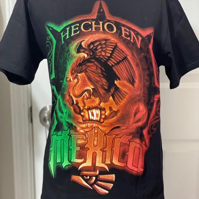 Hecho en Mexico T-shirts Cotton Black Casual Hoodie, Sweatshirt | GrindPrints.com