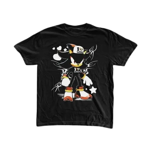 Hedgehog Meme T-Shirt, Funny Shirt, Unisex Graphic Tees Gothic Grunge Y2k Affliction Clothes Men Women Streetwear Hoodie,...