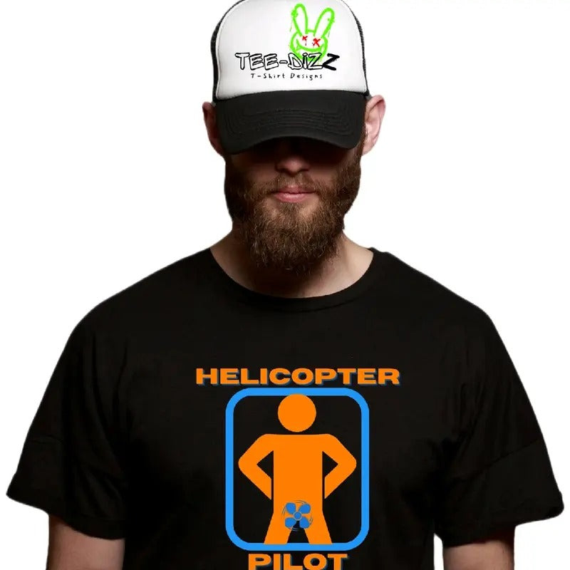 Helicopter Pilot - Men's funny T-shirt- humor Hoodie, Sweatshirt | GrindPrints.com