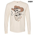Hell Raiser Cowboy Long Sleeve Comfort Colors T-Shirt Hoodie, Sweatshirt | GrindPrints.com