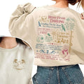 Hello Feyre Darling Double-sides Shirt, Acotar Fan Sweatshirt, Velaris City Of Starlight Sweatshirt, House Of Wind Shirt...