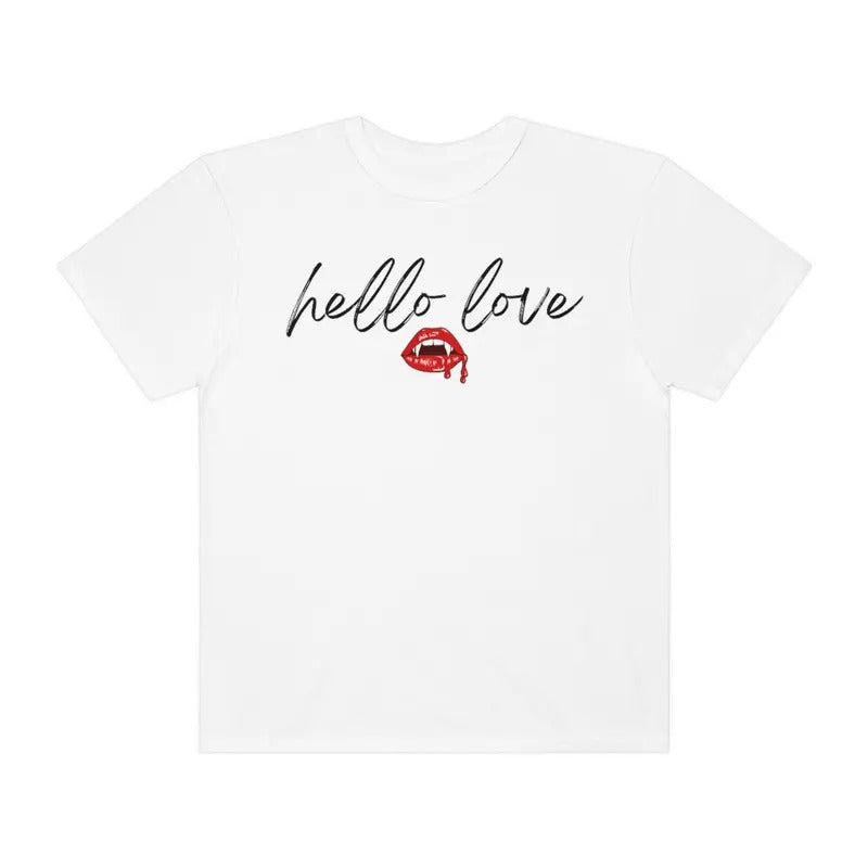 Hello Love Shirt, Klaus Mikaelson gift, The Originals T-shirt, TVD shirt, TVD fan gift, Vampire shirt, Klaus Mikaelson...