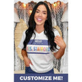 Hello My Name is V-Neck T-Shirt Hoodie, Sweatshirt | GrindPrints.com