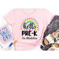 Hello Pre-K Shirt, Pre-K Shirt, Back To School Shirt, First day Of School Shirt, Hello Kindergarten Teacher, Teacher...