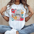 Hello Summer Square DTF Transfers - THIS IS NOT A SHIRT Hoodie, Sweatshirt | GrindPrints.com