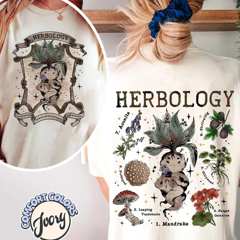 Herbology Plants Shirt Plant Wizard Pottery Comfort Colors Shirt T-Shirts, Hoodie, Sweatshirt
