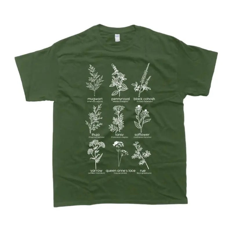 Herbs For Reproductive Freedom T-shirt - Menswear Graphic Tee Hoodie, Sweatshirt | GrindPrints.com