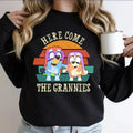 Here Come The Grannies Bluey Dad Shirt Hoodie, Sweatshirt | GrindPrints.com
