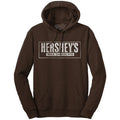 Hershey's Milk Chocolate Pullover Hooded Sweatshirt - Brown T-Shirts, Hoodie | GrindPrints.com