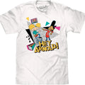 Hey Arnold! Retro T-Shirt - White Hoodie, Sweatshirt | GrindPrints.com