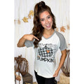 Hey Pumpkin V-Neck T-Shirt Hoodie, Sweatshirt | GrindPrints.com